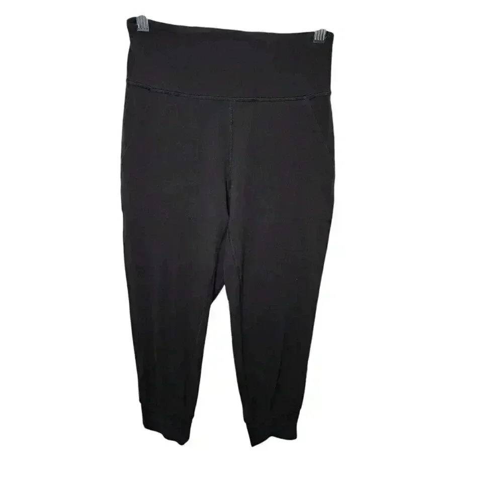 Lululemon H6 Leggings Cropped Pants Black Size 4